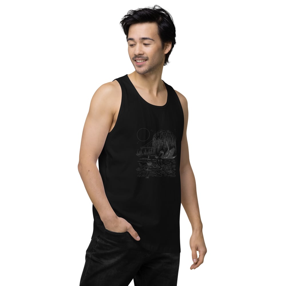 Swan Lake Men’s premium tank top