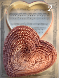 Image 5 of Antique Pink Ombre Heart Candy Boxes (multiple options)