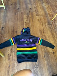 Image 2 of Black Mardi hoodie 