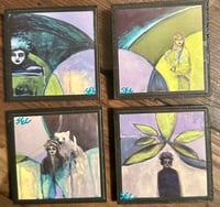 Image 1 of Muses Signed Art Magnets Set of 4 