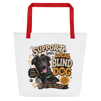 Image 3 of All-Over Print Large Tote Bag