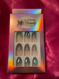 Nails - Short (Galaxy Glitter)