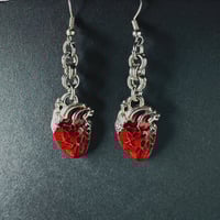 Image 2 of ‘MINA’ Chainmail Earrings