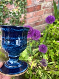Image 2 of Blue Goblet 175ml