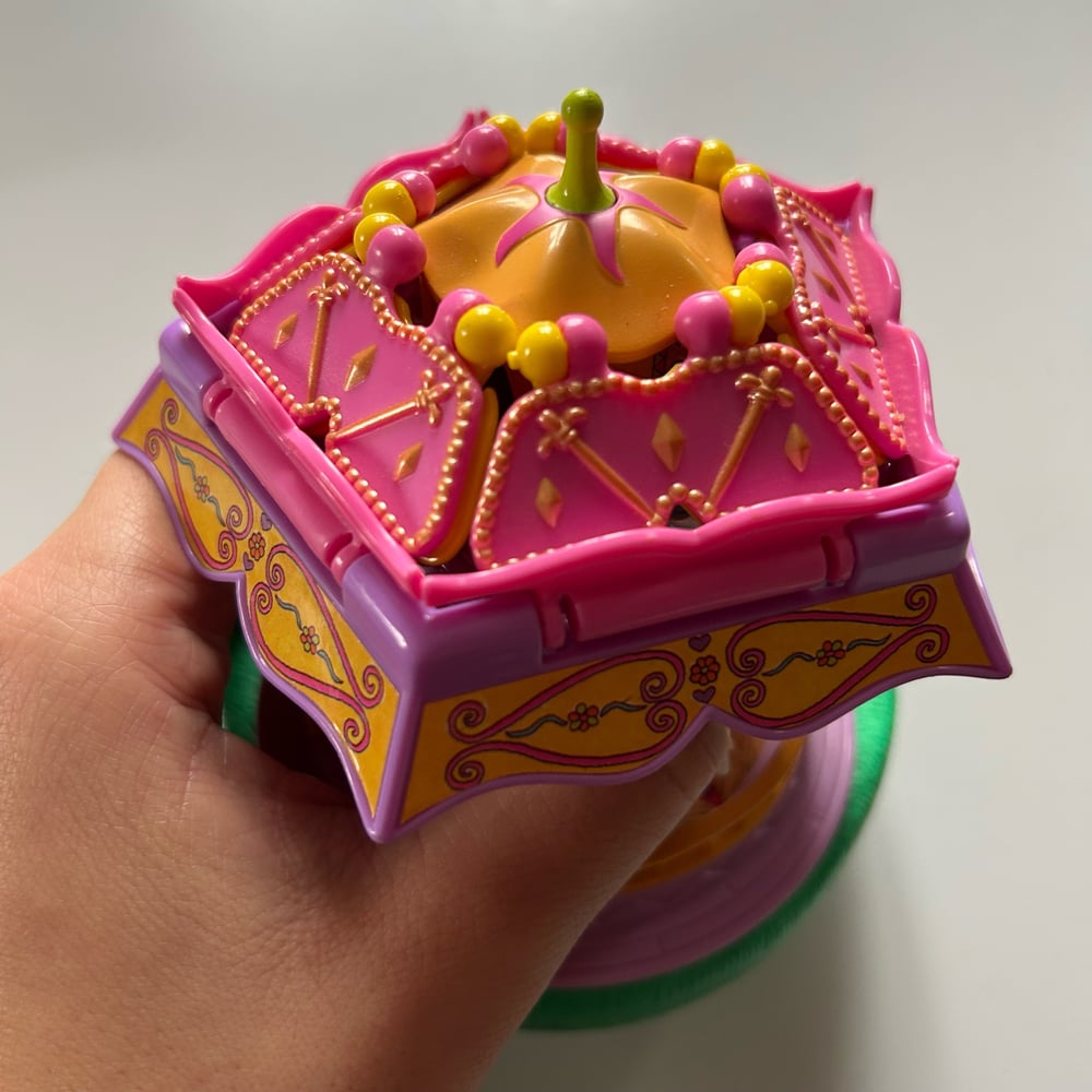 Image of Polly pocket spin pretty carousel 