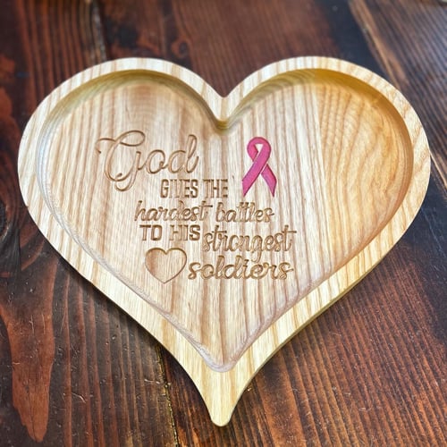Image of Heart shaped catch tray