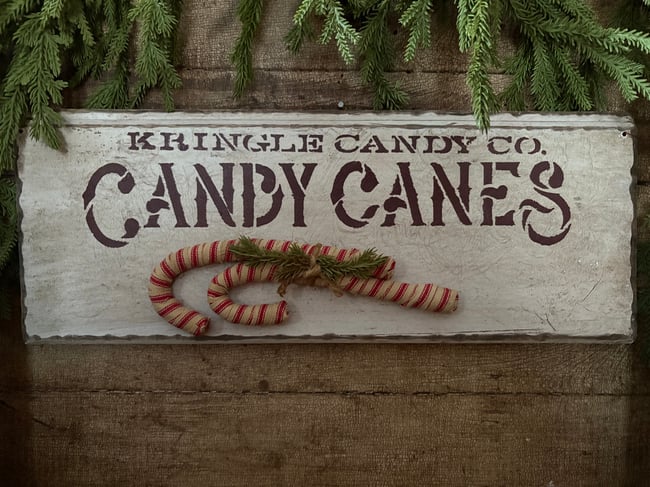 #1  Kris Kringle Candy Canes- Sue Corlett personal Collection!!!