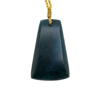 Image 1 of Blue Nephrite Toki