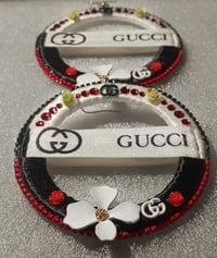 Image 4 of Crimson Garden Luxe Statement Hoops