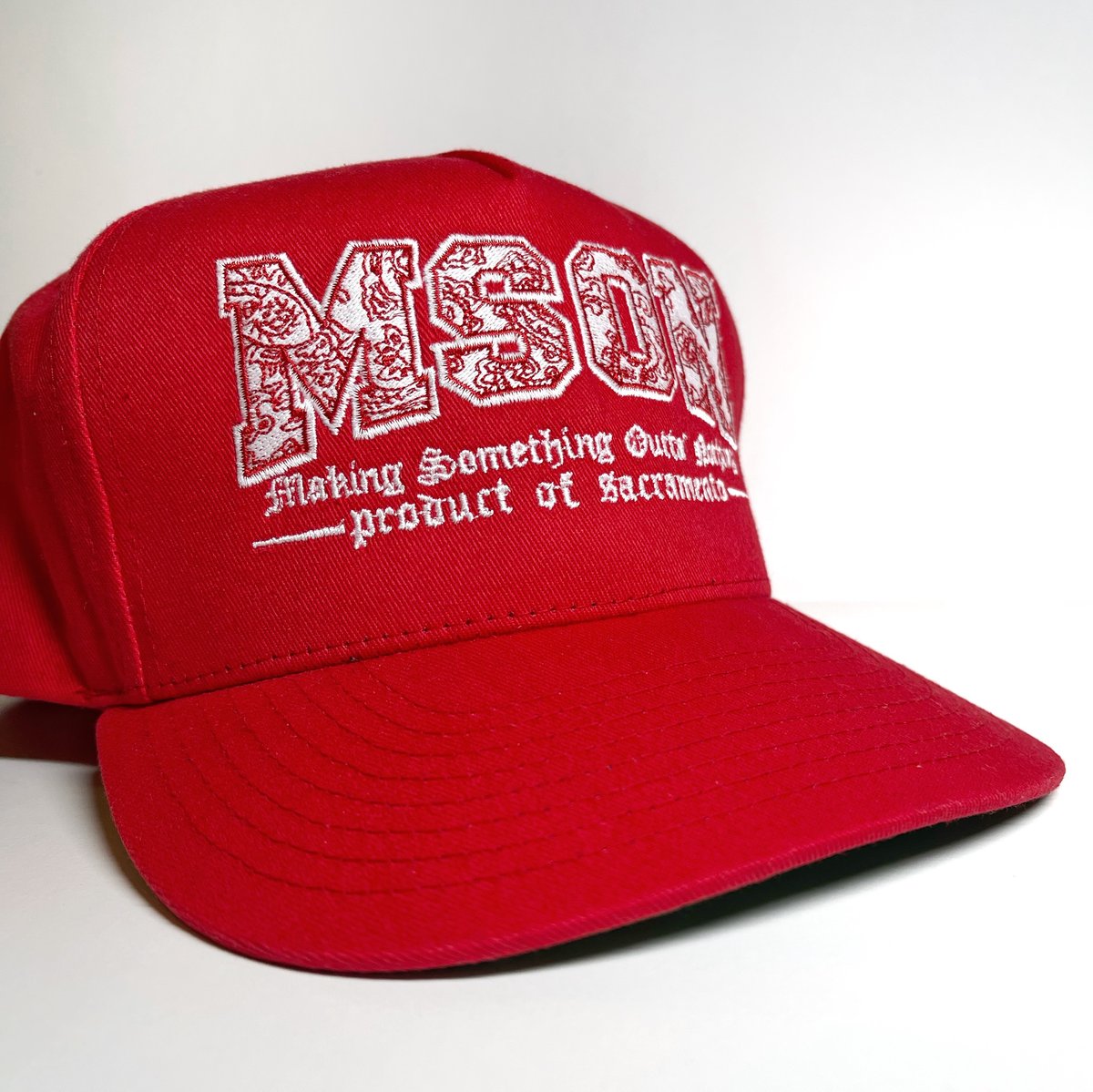 Image of Red/Green Bottom Hat