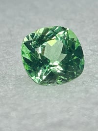 Image 21 of Heated Natural Mint Green Sapphire cushion, 6.80ct