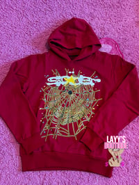 Maroon Sp5der Hoodie