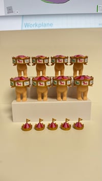 Image 1 of READY TO SHIP - Carousel Lop ear BODY ONLY + Hat 