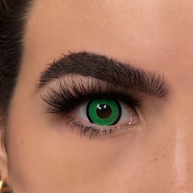 FreshTone Halloween Green w/ Black Limbal
