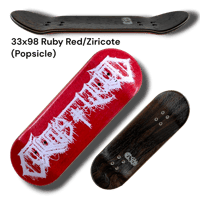 Image 4 of “White” Death Graphic (Delta Mold)