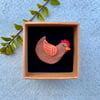 Chicken Brooch