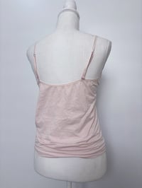 Image 3 of 00s Pink hearts tank top // M