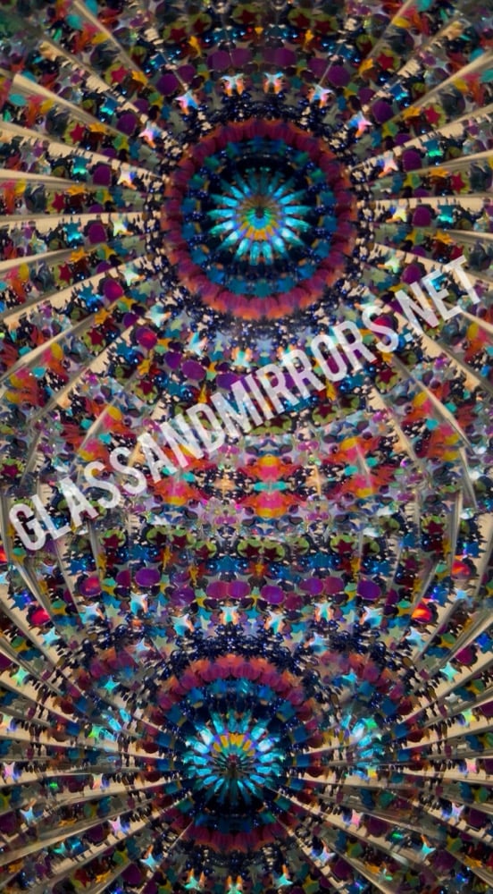 Image of Blue Skies Mini Aura Kaleidoscope (slim)