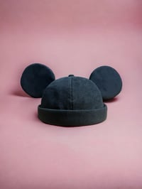 Image 4 of Brimless Docker Mouse hat 