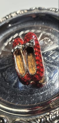 Image 2 of Dorthy's Ruby Red Slippers Pin