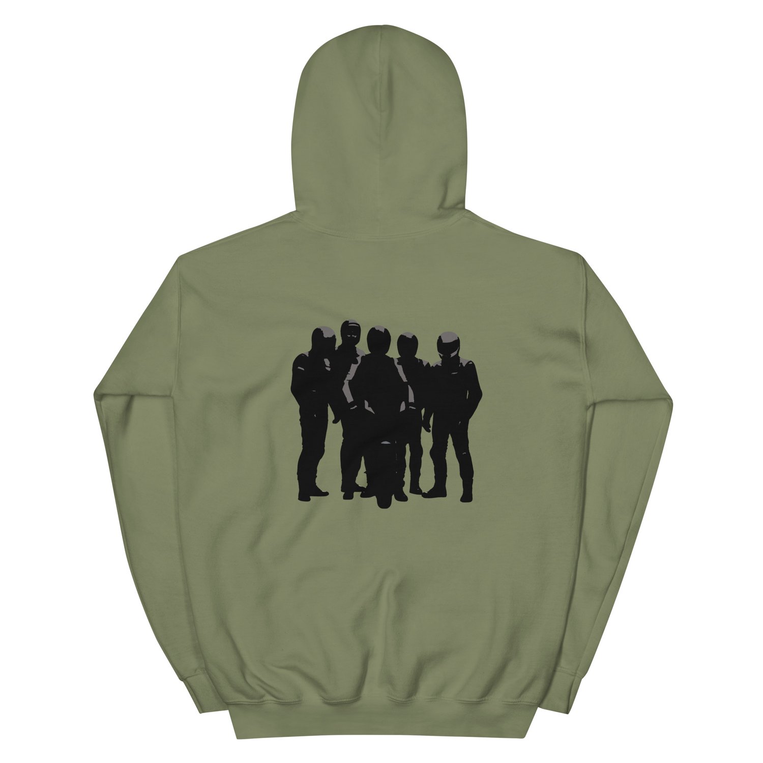 Image of Officially licensed demon family with back design Unisex Hoodie