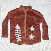 Image 1 of fish bone button up