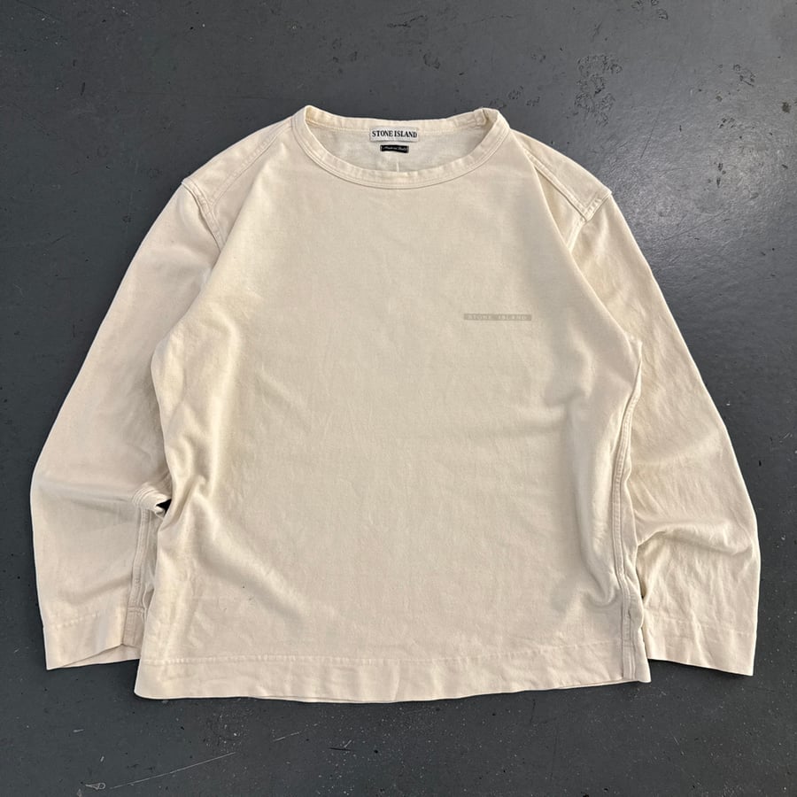Image of SS 2002 Stone Island heavyweight T-shirt, size medium