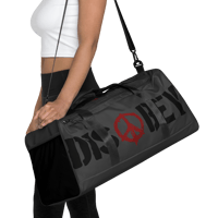 Image 2 of PRINTED DISOBEY LOGO DUFFLE BAG