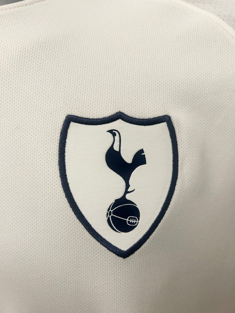 Image of Tottenham Hotspur “DELE 20” 2017/18 Home Shirt + UCL patches (L)