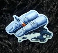 cigarette sticker 