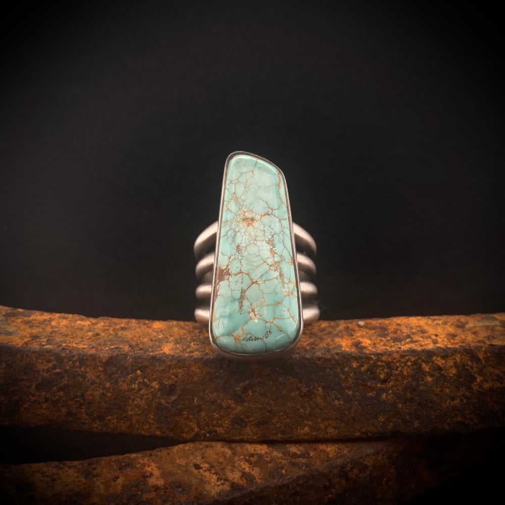 Number 8 Turquoise Ring 9
