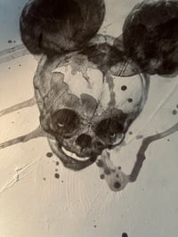 Image 2 of ‘FOETAL MOUSE II’ [ Unique Print - { 1/1 } ] - Hand Embellished Museum Archival Print