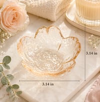 Image 5 of Tiny Glass Trinket Dish 