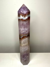 Image 6 of Large Lace Agate with Amethyst Generator #2411