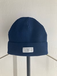Image 1 of HANDSHAKE FISHERMAN BEANIE FRENCH NAVY