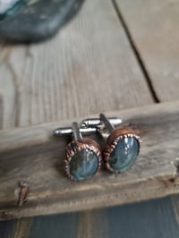 Image 1 of Labradorite Cufflinks (#2)