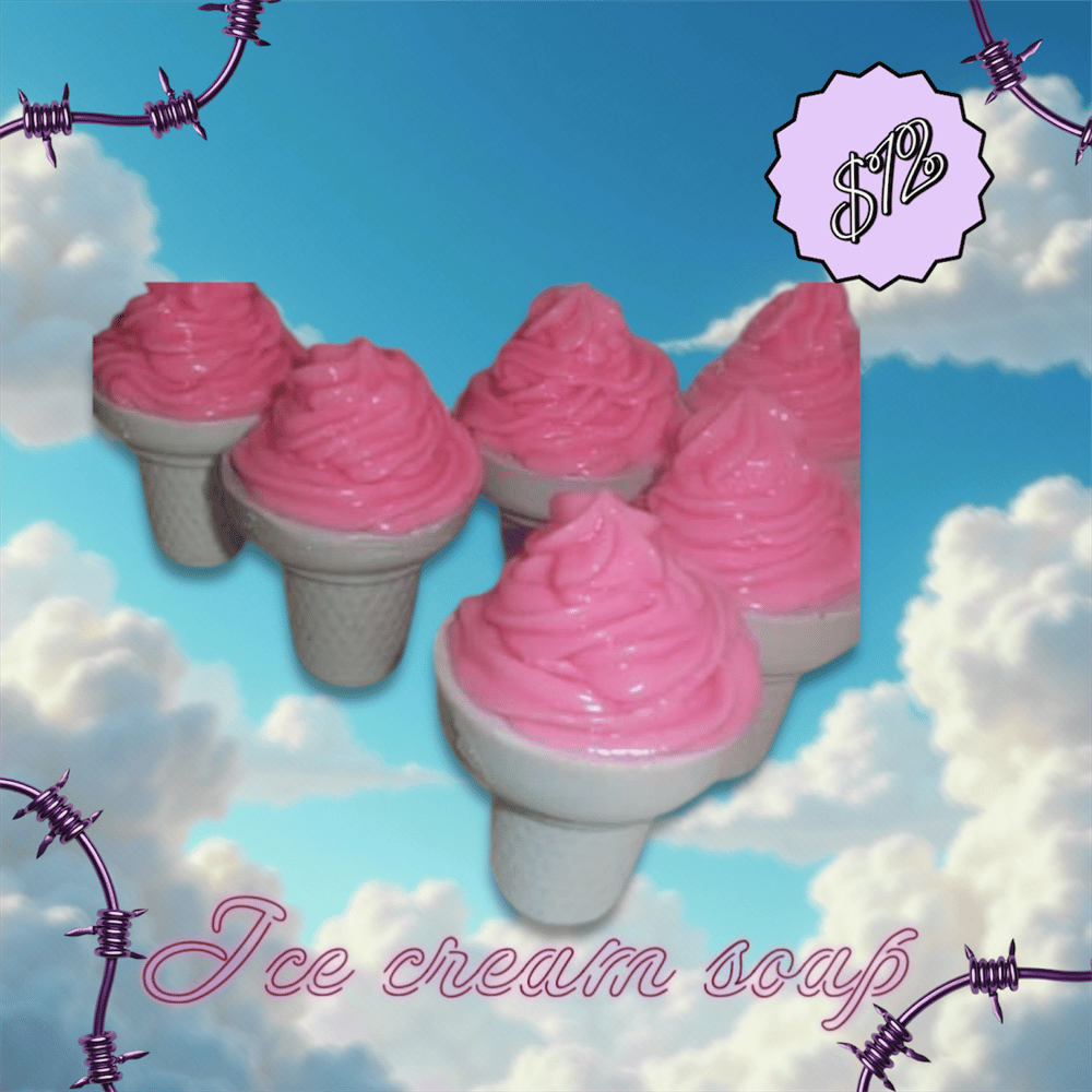 Image of ice cream soap
