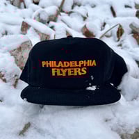 Image 1 of FLYERS Corduroy Snapback 'Black'