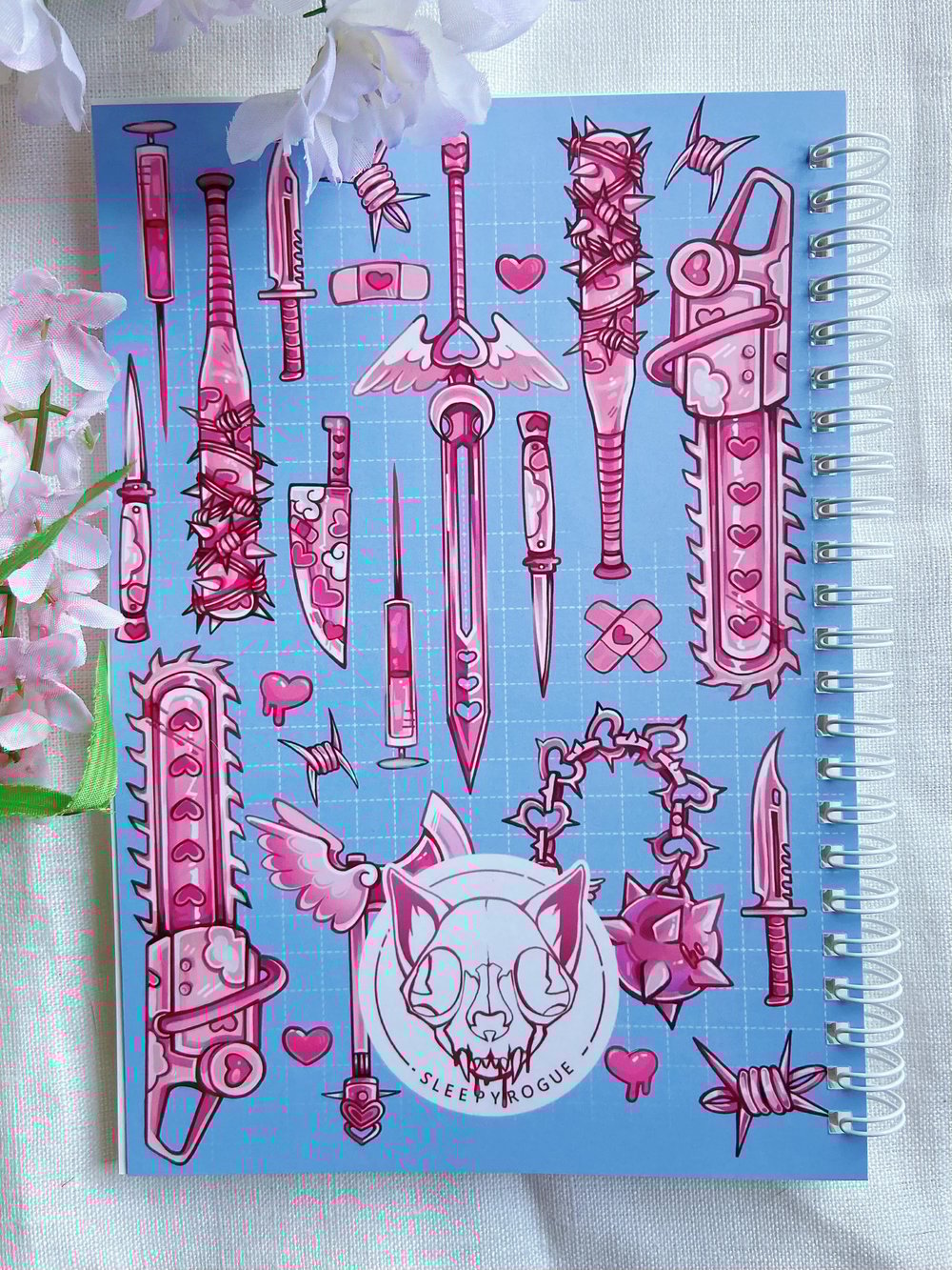 Pastel Weapons, Reusable Sticker Book