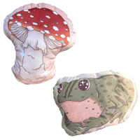 Image 1 of forest pals pillows
