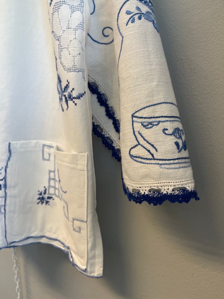 Image of Blue porcelain shirt (m/l)