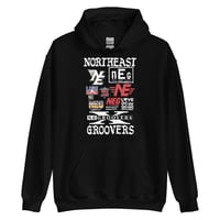 Image 1 of LOVEDCGOGO - "LDCG NEG" Black Unisex Hoodie