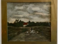 Image 3 of Charming Pastel Landscape on Paper