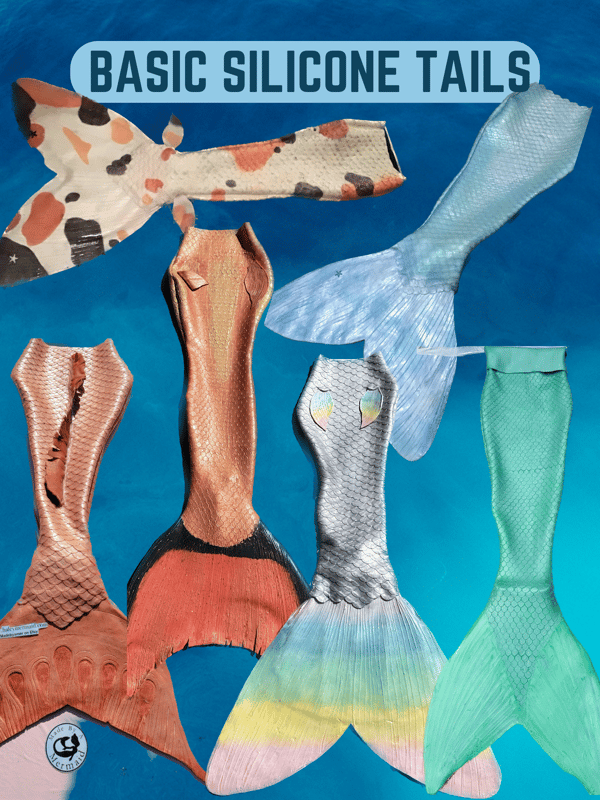 Image of Basic silicone mermaid tail custom