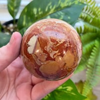 Image 1 of Polychrome Jasper Sphere A