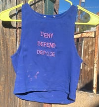 Image 2 of DENY DEFUND DEPOSE SHIRT SMALL