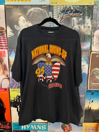 Image 1 of 1995 National Round Up Biker Tshirt XL