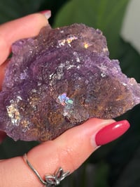 Image 9 of NATURAL RAINBOW IRIDESCENT CUBIC FLUORITE -CHINA- N