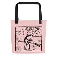 Eugene Teal's FAT SQURREL Tote Bag