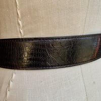 Image 17 of Montana Silversmiths German Silver Leather Western Belt